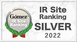 Gomez / IR Site Ranking SILVER 2022