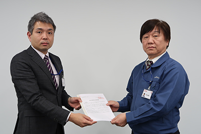 労働組合委員長より人事担当役員への要求書のイメージ