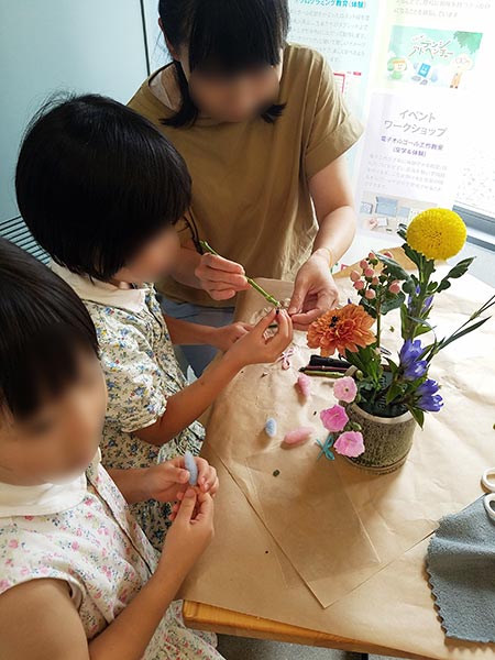 作品づくりの様子