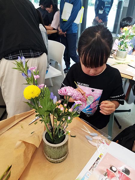 作品づくりの様子