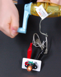 発電にはエネルギーが必要であることを実感