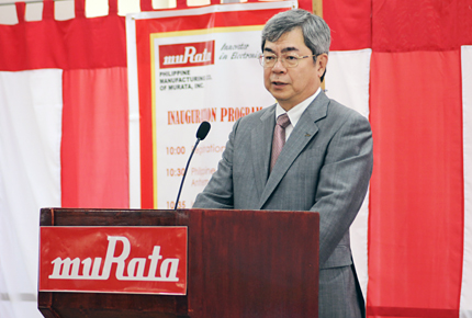 Murata builds a new factory in the Philippines