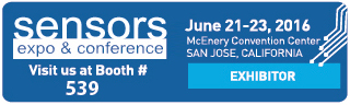 Murata is exhibiting at Sensors Expo 2016