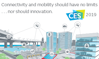 Murata will be participating at CES 2019, January 8-11 in Las Vegas.