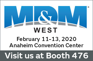 MD and M West Anaheim Convention Center Booth 476