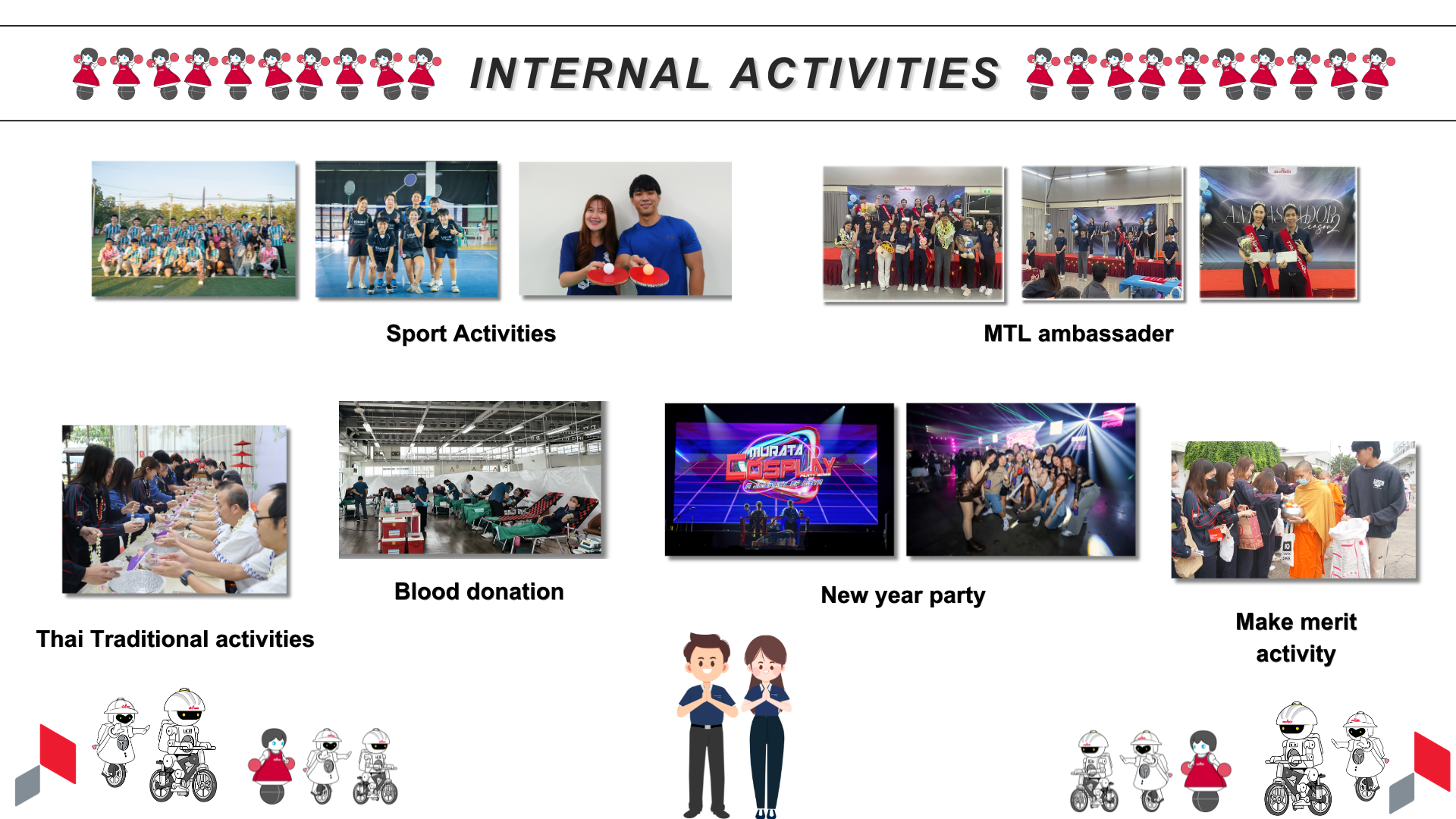 Murata Thailand Internal Activities