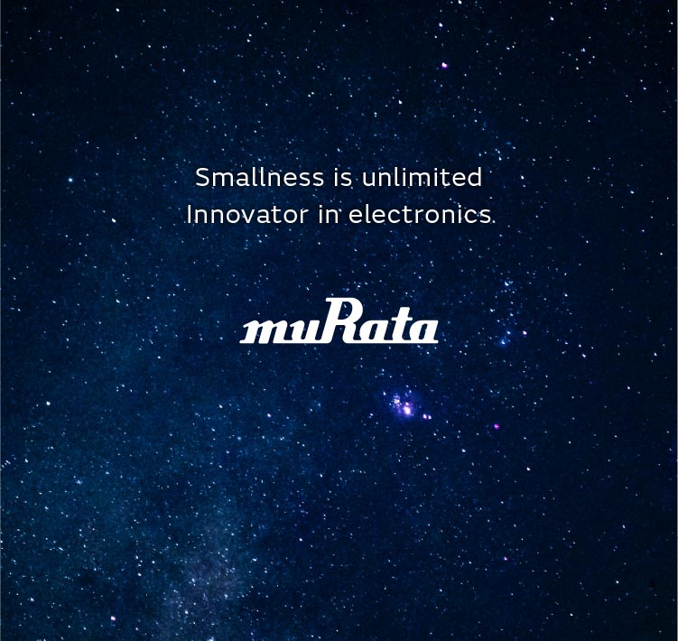 Smallness is unlimited. Innovator in electonics murata