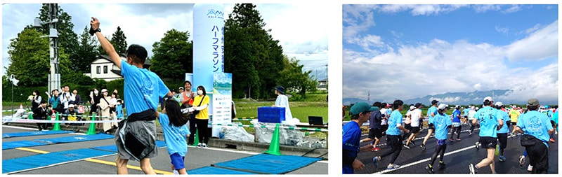 ランナーのみなさんの写真