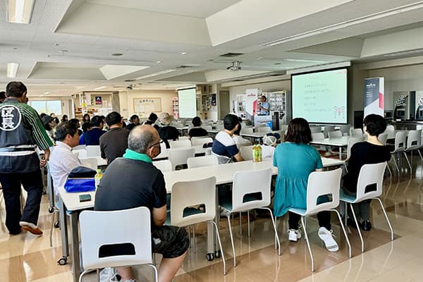 防災勉強会の風景