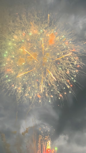 安曇野花火の写真