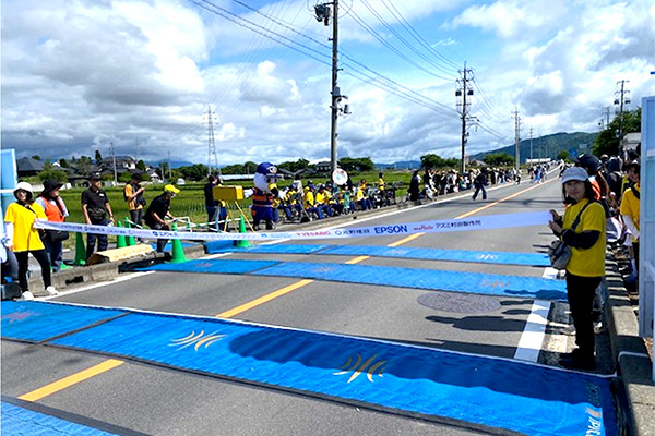 信州安曇野ハーフマラソンの様子1
