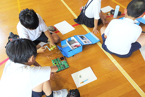 体験型授業の様子