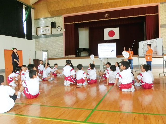 環境出前授業の様子