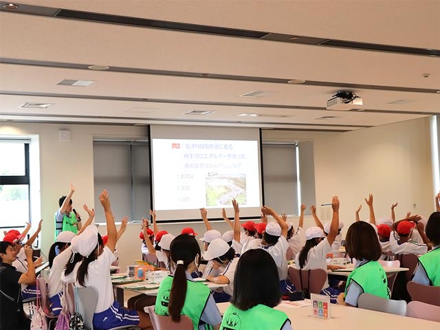 環境授業の様子