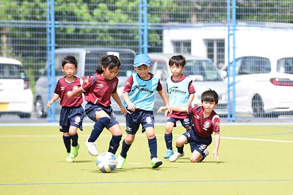 ファジアーノ岡山サッカースクールの様子