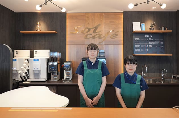 カフェコーナー