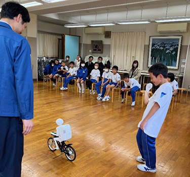 出前授業の写真1