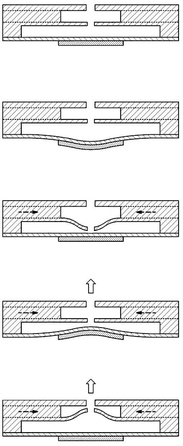 Airflow during microblower operation