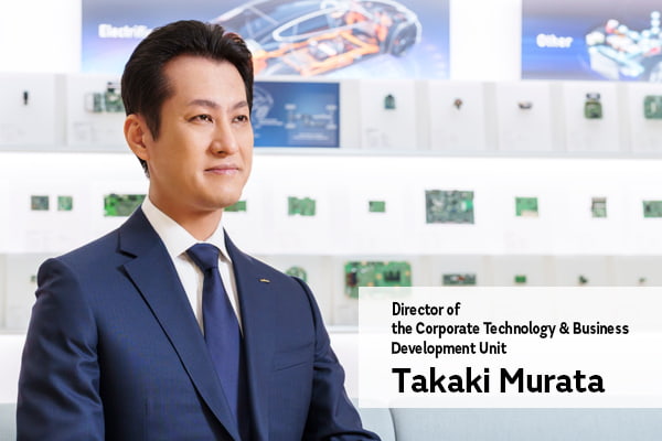 Director of the Corporate Technology & Business Development Unit Takaki Murata